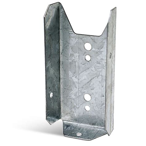 lowes metal fence brackets|2x4 to post brackets.